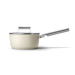 Casserole crème mat 20cm + couvercle - SPF2012CRM - SMEG
