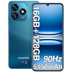 Smartphone OUKITEL C5 Pas Cher – Écran 6,52" HD, 16 Go RAM, 64 Go Stockage, Batterie 5000 MAh – 4G Double SIM, Android 14