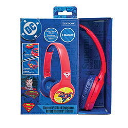 Avis Lexibook Casque 2 en 1 Superman Bluetooth et Filaire avec limitation de son
