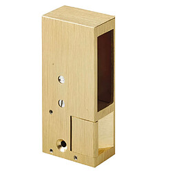 Gache électrique en applique 12V serrure verticale contact stationnaire 110mm droit Beugnot 2 BIS