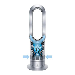 Ventilateur Dyson Hot + Cool AM09 2000 W Blanc et Gris