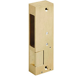Gache électrique en applique 12V serrure verticale contact stationnaire 158 mm gauche Beugnot 5