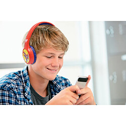 Lexibook Casque 2 en 1 Superman Bluetooth et Filaire avec limitation de son pas cher