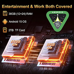 OUKITEL WP300 5G Smartphone Android 15 - 6,8" - 36Go+512Go Téléphone Portable Dual SIM 120Hz