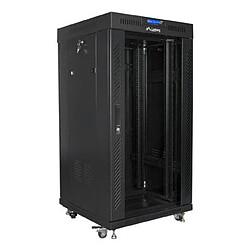 Avis Baie de brassage Lanberg FF01-6622-12BL 22U, autoportante, noire