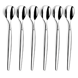 Lou Laguiole Jet - 6 cuillères glace & mazagran