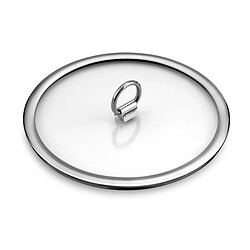 Cuisinox Ycône - Couvercle 24cm verre et poignée rabattable