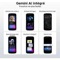 DOOGEE Fire 3 Pro Smartphone Incassable Android 15 - 5.5'' - 16Go+128Go 8350mAh Dual SIM 4G NFC