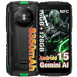DOOGEE Fire 3 Pro Téléphone Portable Incassable Android 15 - 16Go+128Go 8350mAh 16MP GPS