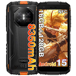 DOOGEE Fire 3 Pro Smartphone Incassable Android 15 - 5.5'' - 16Go+128Go 8350mAh Dual SIM 4G NFC