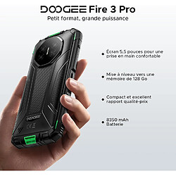 DOOGEE Fire 3 Pro Smartphone Incassable Android 15 - 5.5" - 16Go+128Go 8350mAh 16MP+8MP NFC