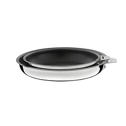 Cuisinox Malice - Lot 6 pièces - 3 casseroles, 2 poêles revêtement céramique et 1 poignée noire