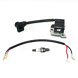 Allumage de bobine avec bougie d’allumage CMR6H pour Honda GX35 GX35NT HHT35S débroussailleuse # 30500-Z0Z-013 30500-Z3F-013