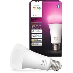 Philips Hue A67 E27 Ampoule LED intelligente White & Color Ambiance 1600 lm 929003853601