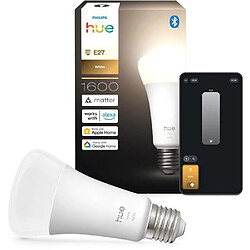 Ampoule LED intelligente A21 E27 1600 lm 2700K dimmable Bluetooth