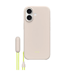 Beats by Dr. Dre Beats Coque iPhone 17 avec Support Kickstand, MagSafe et Contrôle Caméra – Pierre Calcaire