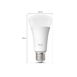 Avis Philips Hue Ampoule LED intelligente A21 E27 1600 lm 2700K dimmable Bluetooth