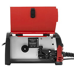 Helloshop26 Poste à souder professionnel MIG MAG 200 a facteur de marche 60% TIG LIFTARC MMA flux acier au carbone rouge 14_0009678