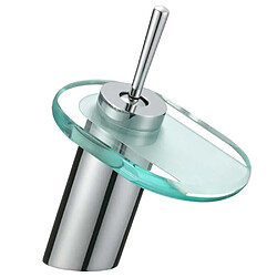 Avis Autres Temps Robinet mitigeur cascade chromé pour vasque Bec bas salle de bain