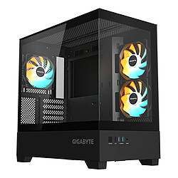 Boîtier ATX semi-tour Gigabyte C201 Noir