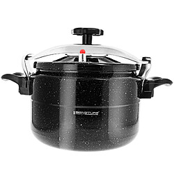 Cocktail Signature Signature Autocuiseur en Aluminium 10L Tous Feux Induction Anti-adhérent Noir