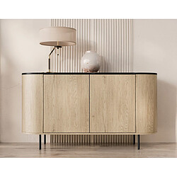 Bestmobilier Buffet bas Sansa - Bois