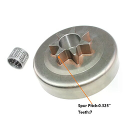 Avis .325 7T Tambour d’embrayage Pignon de chaîne pour Husqvarna 40 45 49 Jonsered 420 425 435 2041 2045 2050 Partenaire 400 410 450 460 490