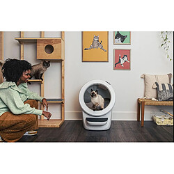 Litter Robot Bac à litière auto-nettoyant Litter-Robot 4 Blanc, Whisker
