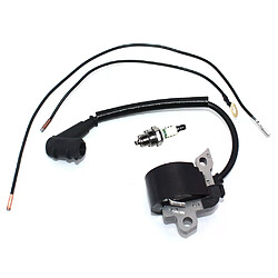 Acheter Bobine d’allumage avec bougie d’allumage pour Stihl MS460 MS460R MS460RZ MS460M MS460W MS460Z MS650 MS650R MS660 MS660W MS660M 046 064 066