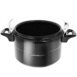 Cocktail Signature Signature Autocuiseur en Aluminium 5L Tous Feux Induction Anti-adhérent Noir pas cher