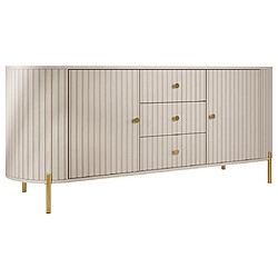 Bestmobilier Buffet bas Jaime - Beige