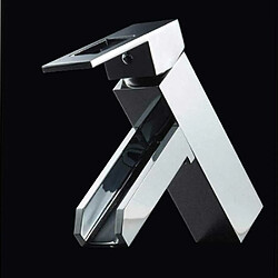 Avis Autres Temps Robinet Mitigeur lumineux, design, en laiton chromé et cartouche céramique pour vasque