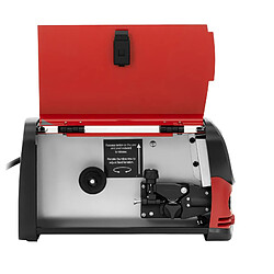 Helloshop26 Poste à souder professionnel à fil fourré 160 A facteur de marche 60% TIG LIFTARC MMA acier rouge 14_0009716