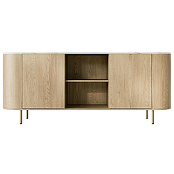 Bestmobilier bahut bas Sansa - Bois