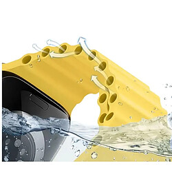 Avis Bracelet en Silicone Ocean Waves PHONECARE Para Apple Watch SE 3 - 40mm - Amarelo