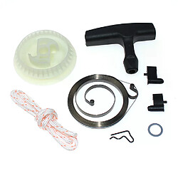 Poignée de démarreur Corde de démarrage Poulie de démarrage Rembobinage Ressort Cliquet pour Stihl 017 018 019T 020 020T 021 023 025 MC200 MS170 MS171