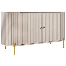Bestmobilier Buffet bas Jaime - Beige