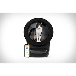 Litter Robot Bac à litière auto-nettoyant Litter-Robot 4 Noir, Whisker