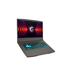 MSI Thin 15 B13VE 2282FR Intel® Core™ i5 i5 13420H Ordinateur portable 39,6 cm (15.6) Full HD 16 Go DDR4 SDRAM 1 To SSD NVIDIA