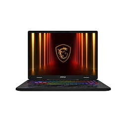 MSI Pulse A16 AI+ C3XWGKG 003FR Copilot+ PC AMD Ryzen AI 9 HX 370 Ordinateur portable 40,6 cm (16) Quad HD+ 16 Go DDR5 SDRAM N