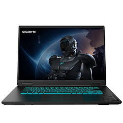 PC portable Gaming Gigabyte A16 3THK3FR893SH 16 165Hz AMD Ryzen™ 7 16 Go RAM 512 Go SSD Nvidia GeForce RTX 5050 Noir métal