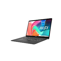 MSI Modern 15 F13MG 608FR Intel® Core™ i5 i5 1334U Ordinateur portable 39,6 cm (15.6) Full HD 16 Go DDR4 SDRAM 512 Go SSD Wi F