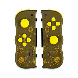 Manette sans fil Lexip Adventure Twin Pads Magic Steelplay Marron pour Nintendo Switch™ et Nintendo Switch™ modèle OLED