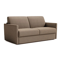 Mondo Canapé droit convertible 3 places - Camel