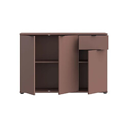 Acheter Ss marque Commode 3 portes 1 tiroir - Terracotta
