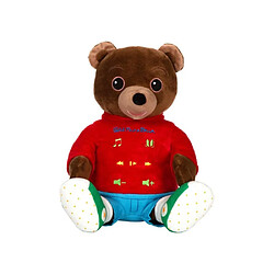 Peluche musicale Petit Ours Brun - Multicolore