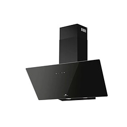 Hotte décorative inclinée - CONTINENTAL EDISON - CEHDI90B - A +++ - L90 cm - Noir