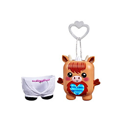Hasbro Nano-mals Cowbert peluche interactive - Marron