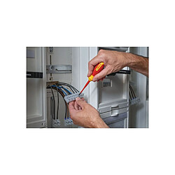 Tournevis VDE - BOSCH - SL3,5x75 - Isolé jusqu'a 1000V - Manche ergonomique - Embout plat