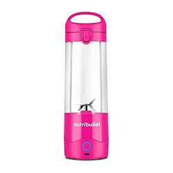 Blender portable - NUTRIBULLET - NBP003BP - 100 W - Tasse 475 ml - Sans BPA - Rose